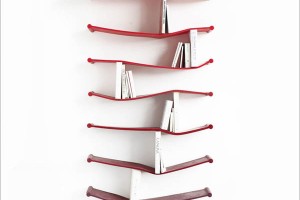 قفسه منعطف راه حلی برای کتاب های بزرگ