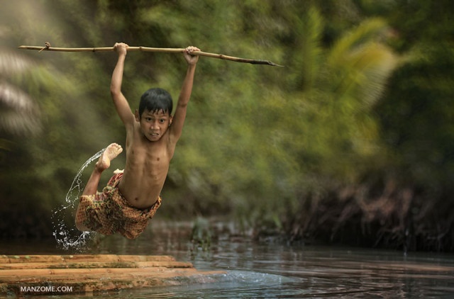 عکس هایی از زندگی روزمرهٔ روستاییان اندونزی
