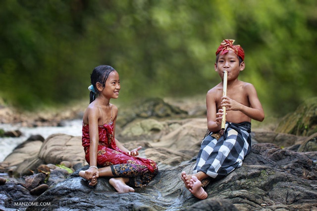 عکس هایی از زندگی روزمرهٔ روستاییان اندونزی