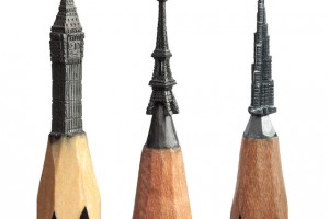 مجسمه های نوک مدادی