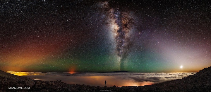 10 عکس از آسمان شب و زیبایی های آن