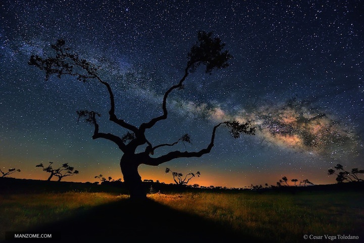 10 عکس از آسمان شب و زیبایی های آن